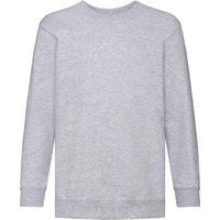 Klassisches graues Kinder-Pullover-Sweatshirt