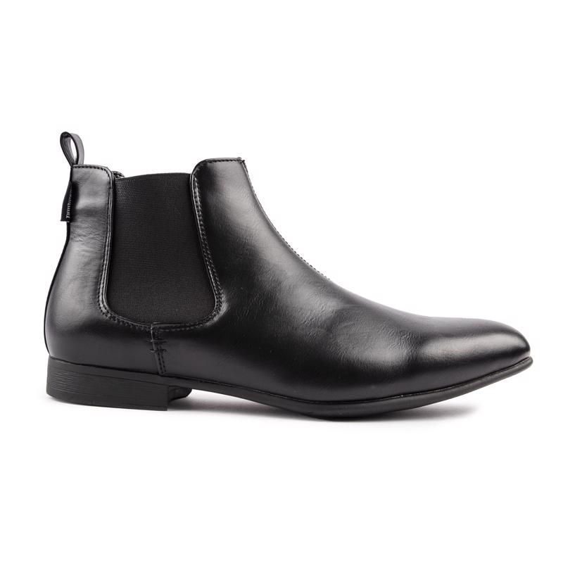 Klassische Chelsea-Stiefelette aus Leder