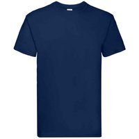Fruit of the Loom - "Super Premium" T-Shirt für Herren/Damen Unisex (Marineblau)