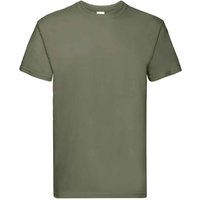 Fruit of the Loom - "Super Premium" T-Shirt für Herren/Damen Unisex (Klassisch Olivgrün)