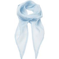 Hellblauer Chiffon Schal