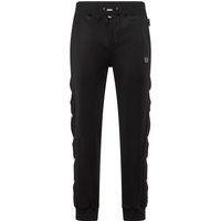 Sportliche schwarze Fleece-Jogginghose
