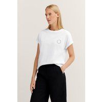 T-Shirt aus Bio-Baumwolle mit Grafikdruck