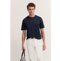 Baumwoll T-Shirt mit Modern Fit Passform