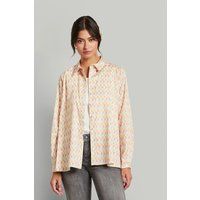 Bluse mit Grafikmuster aus Bio-Baumwolle