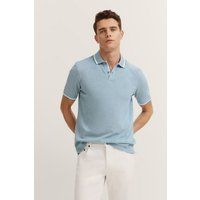 Klassisches Baumwoll-Piqué-Poloshirt