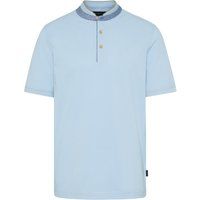 Herren Poloshirt mit Stehkragen