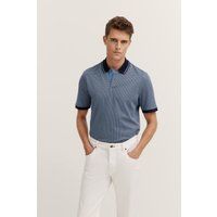 Modernes Baumwoll-Poloshirt