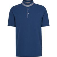 Herren Piqué-Poloshirt mit Stehkragen