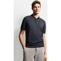 Klassisches Strick-Poloshirt Kurzarm