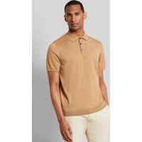 Klassisches Strick-Poloshirt Kurzarm
