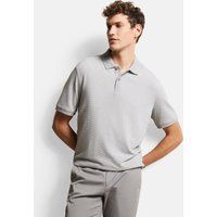 Modernes Herren Poloshirt in Two-Tone-Optik