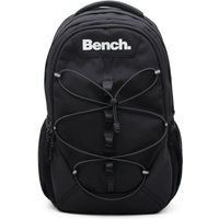 Schwarzer Alltagsrucksack mit Bungee-Seil