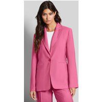 Femininer Damen Blazer mit einem Knopf in Pink