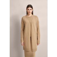 Elegante Strickjacke aus Wolle-Kaschmir-Mischung