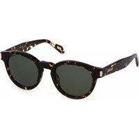 Runde Schildpatt-Sonnenbrille