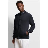 Herren Sweatjacke mit College-Kragen