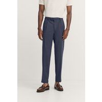 Herren Bundfaltenhose mit Stretch Cool Wool