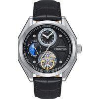 Herren Automatikuhr mit Lederarmband