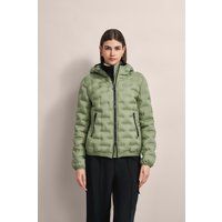 Leichte gesteppte Blousonjacke mit Kapuze