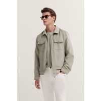 Herrenjacke aus wasserabweisendem Oberstoff