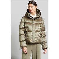 Kurze Steppjacke mit Kapuze