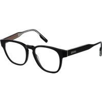 Schwarze Azetat-Vollrand-Brille im quadratischen Stil