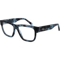 Rechteckige Vollrand-Brille aus Acetat