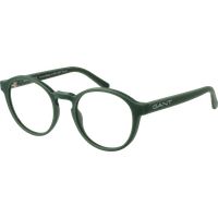 Runde Brille in Grün