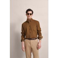Herren Feincord Modern Fit Hemd