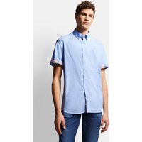 Herren Kurzarmhemd mit Button-Down-Kragen