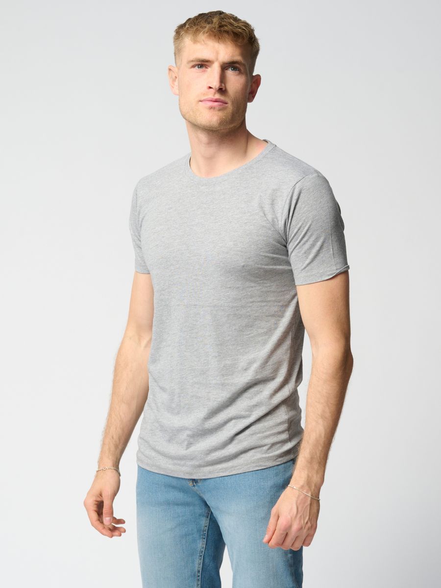 Klassisches T-Shirt mit Rundhalsausschnitt