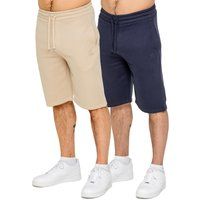 Herren Fleece Strick Lounge Shorts