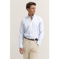 Gestreiftes Modern Fit Baumwollhemd