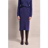 Eleganter Strick-Midi-Rock