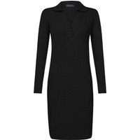 Langärmliges Zopfstrickkleid