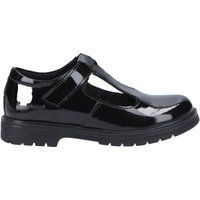 Hush Puppies - Mädchen Schul-Uniform-Schuhe "Gracie", Leder (Schwarz)