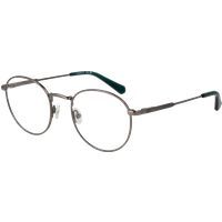 Runde Vollrand Metallbrille