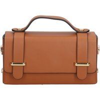 Elegante Leder Handtasche mit Griff