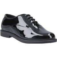 Hush Puppies Nellie Patent Mädchenschuhe Aus Schwarzem Leder