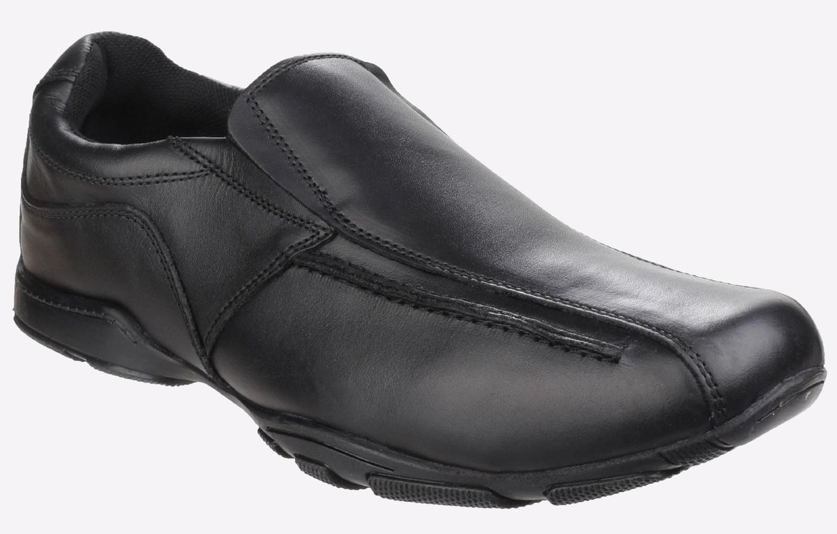 Klassische Leder-Slipper zum Reinschlüpfen