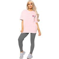 Oversized T-Shirt und Leggings Set