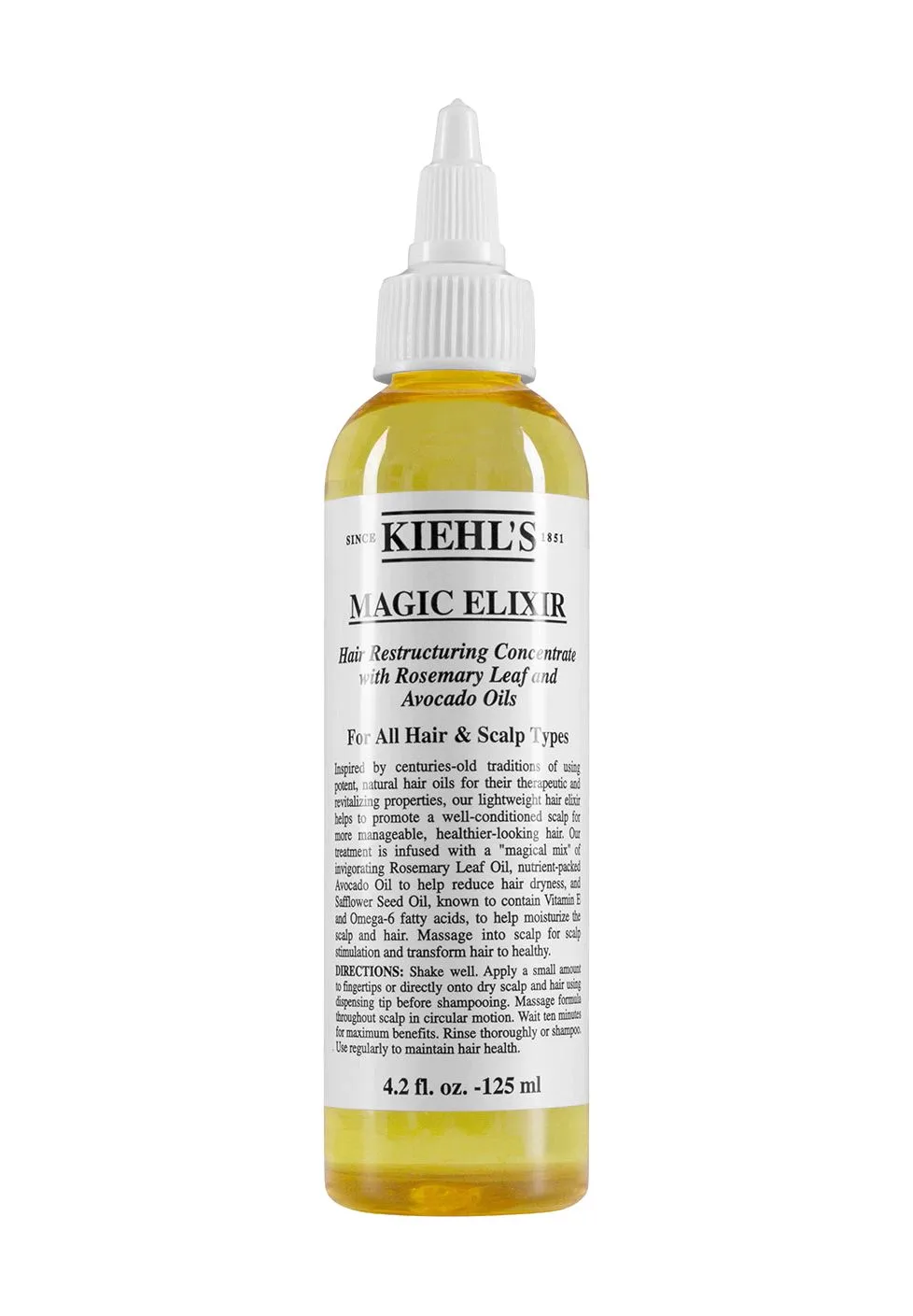 Kiehl's Magic Elixir Hair Restructuring Concentrate, gelb