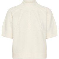 Zopfmuster Kurzarmpullover
