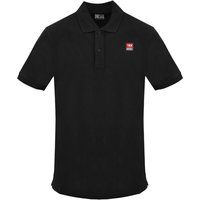 Klassisches Baumwoll-Poloshirt mit Logo-Patch
