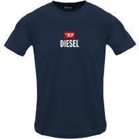 Herren Diesel T-Shirt mit Logo-Grafik