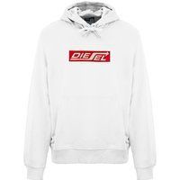 Lässiger Fleece-Hoodie mit Logo-Print