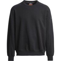Klassisches schwarzes Rundhals-Sweatshirt