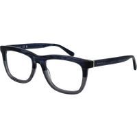 Blaue Rechteckige Vollrandbrille