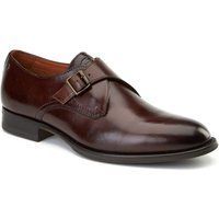 Base London Faraday Leder Herrenschuhe in Gebranntem Braun